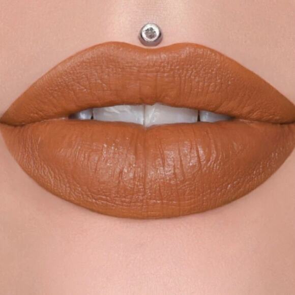JEFFREE STAR COSMETICS NIB VELVET TRAP Lipstick PLASTIC SURGERY Dk Orange Brown - Picture 1 of 12